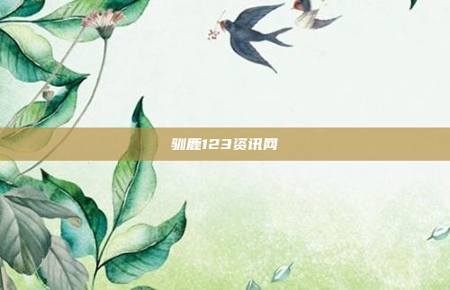 驯鹿123资讯网