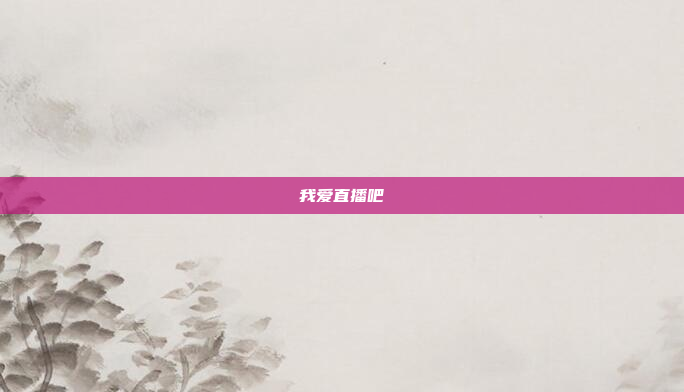 我爱直播吧