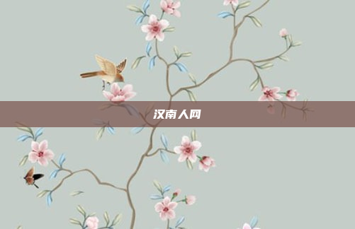 汉南人网
