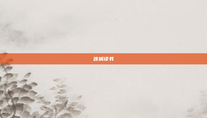 连城读书