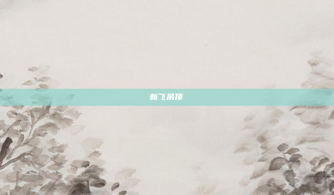 新飞吊顶