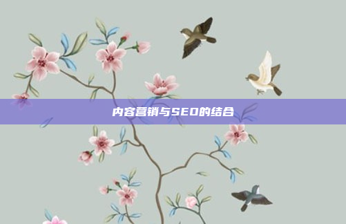 内容营销与SEO的结合