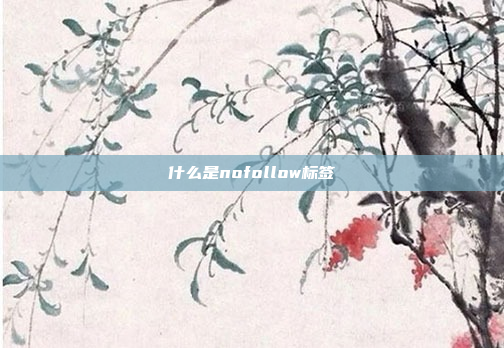 什么是nofollow标签