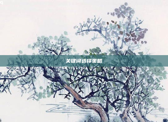关键词选择策略