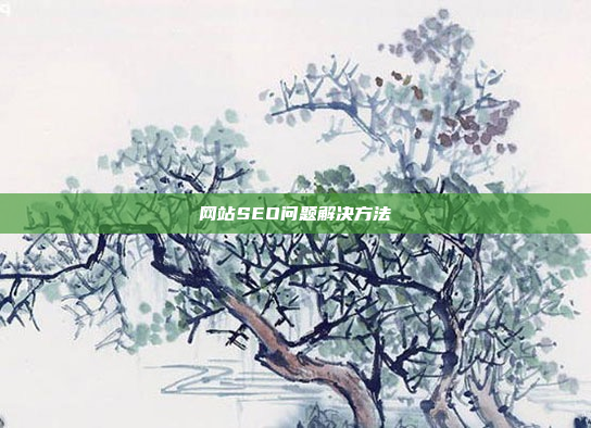 网站SEO问题解决方法