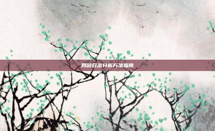 网站日志分析方法指南