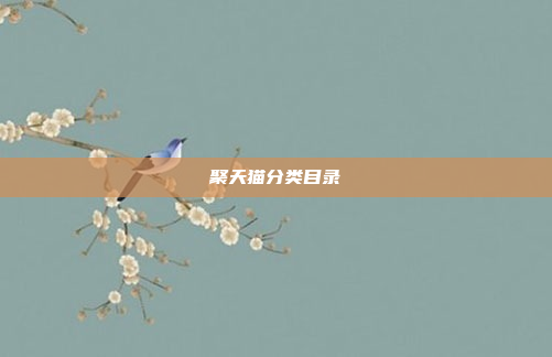 聚天猫分类目录