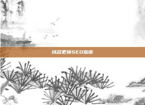 域名更换SEO指南