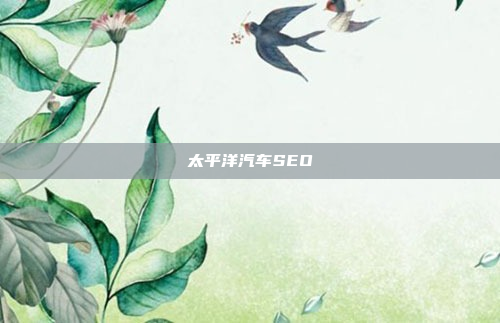 太平洋汽车SEO