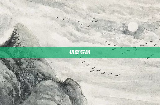 初夏导航